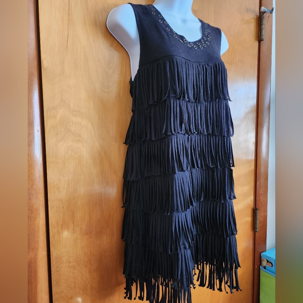 It hippie Unique Mini Dress From Paris - Picture 5 of 12